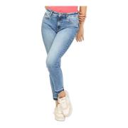 Fleksible Denim Jeans Lys Vask