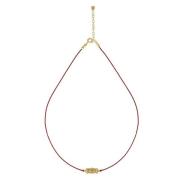 Min Dronning Choker RAKHI Onyx Guld