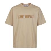 Beige Herre Jean T-Shirt