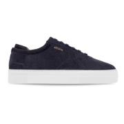 Navy Blue Platform Sneakers