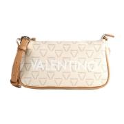 Beige Syntetisk Dame Crossbody Taske