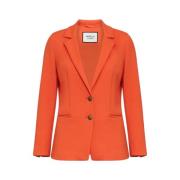 Orange Milano Strik Blazer Jakke