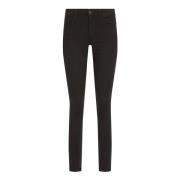 Sort Skinny Jeans Bomuld Blanding