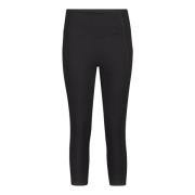 Højtaljede Jersey Leggings med Lommer