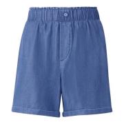 Blå Denim Shorts til Kvinder