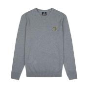 Bomuld Merino V-hals Jumper