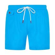 Turkis Swim Boxer med Sidelomme