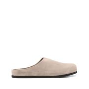 Taupe Ruskind Slip-On Sneaker