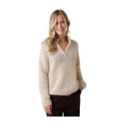 Hyggelig Mohair Polo Sweater