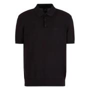 Sort Polo T-shirt