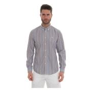 Stribet Button-Down Casual Skjorte