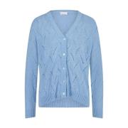 Elegant Light Blue Cardigan