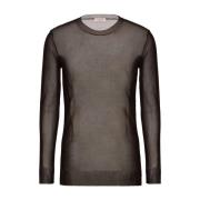 Silke Crew Neck Brun Sweater