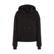 Sort Sweatshirt Hættetrøje AW23 Vinterstil