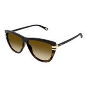 Black/Brown Shaded Sunglasses