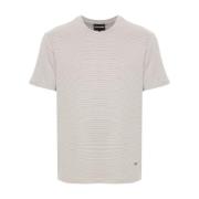 Stribet Jersey Crew Neck T-shirt