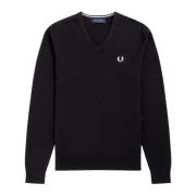 Merino Uld V-Hals Sweater