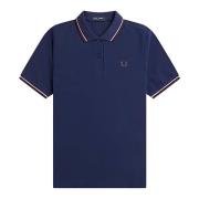 Twin Tipped Polo Shirt French Navy