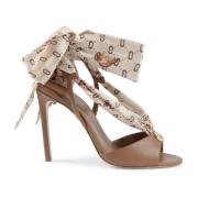 Silk Printed Stiletto Heel