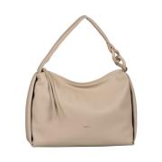 Elegant Beige Skuldertaske