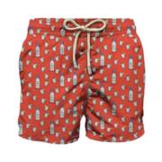 Mænds Strand Shorts Micro Mønster