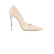 Beige Blade Tiffany Pumps Høj Hæl