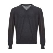 Luksuriøs Grå Cashmere Sweater