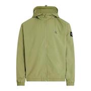 Grøn Haze Windbreaker Jakke