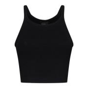 Sort Ribbet Tank Top