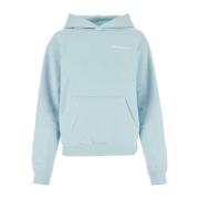 Pastel Blå Bomuldssweatshirt