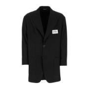 Oversize Sort Shantung Blazer