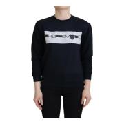 Stilfuld Trykt Sweater