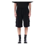 Sorte Cargo Shorts SS24