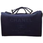 Pre-owned Canvas chanel-tasker