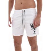 Logo Print Badeshorts - Klassisk Stil