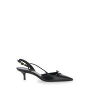 Sort Hæl Slingback TULLY 50