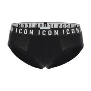 Ikon Jacquard Taljebånd Undertøj Brief