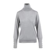 Glitrende Turtleneck Sweater