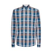 Herre Plaid Skjorte Regular Fit