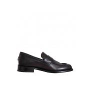 Glat læder loafer slip-on sko