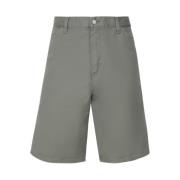 Logo Patch Bermuda Shorts Front Closure