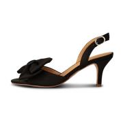 Stilfuld Slingback Hæl med Bue Detalje