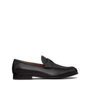 Sort Læder VLogo Signature Slip-On Sko