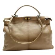 Pre-owned Stof fendi-tasker