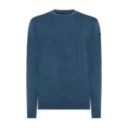 Rundhalset strikket pullover