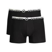 Sort Bomuld Undertøj Boxershorts