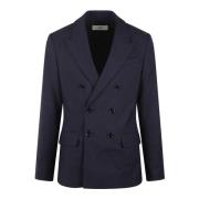 Uld Twill Dobbeltbrystet Blazer