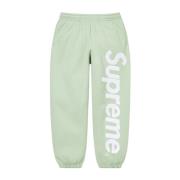 Satin Appliqué Sweatpant Mint