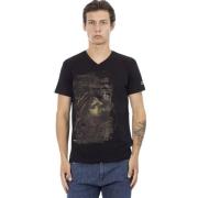 Elegant V-hals T-shirt