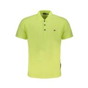 Broderet Polo Shirt med 3 Knapper